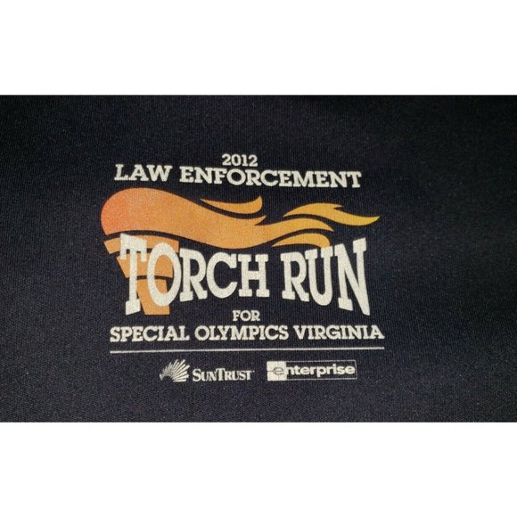 2012 LAW ENFORCEMENT TORCH RUN VIRGINIA short sleeve XL                       B6 - Picture 1 of 10
